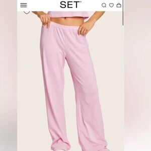 set active pink primrose linny pant